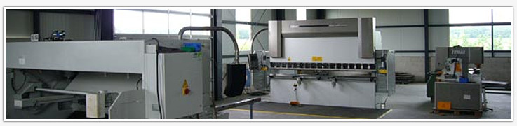 Moderne CNC-Maschinen fr den Blech-und Stahlbau